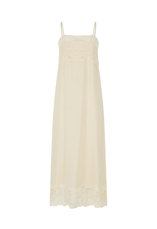 an-off-white-maxi-nightgown-with-thin-spaghetti-straps-delicate-lace-embroidery-across-the-chest-and-a-matching-lace-hem-shown-against-a-plain-white-background