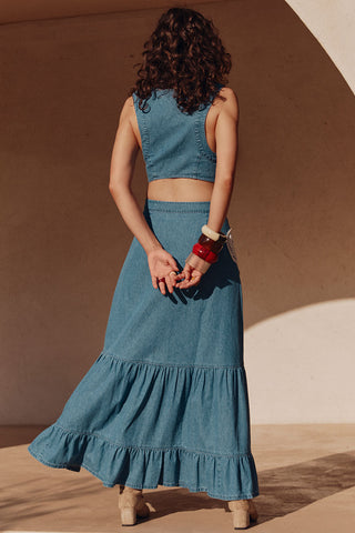 Bombshell Patchwork Skirt